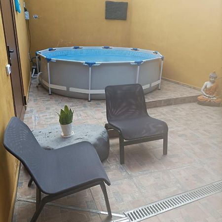 Tradicional Casa Canaria Con Piscina Y Vistas Al Teide Icod De Los Vinos Exterior foto