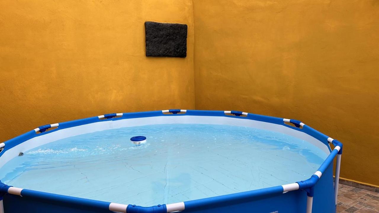 Tradicional Casa Canaria Con Piscina Y Vistas Al Teide Icod De Los Vinos Exterior foto
