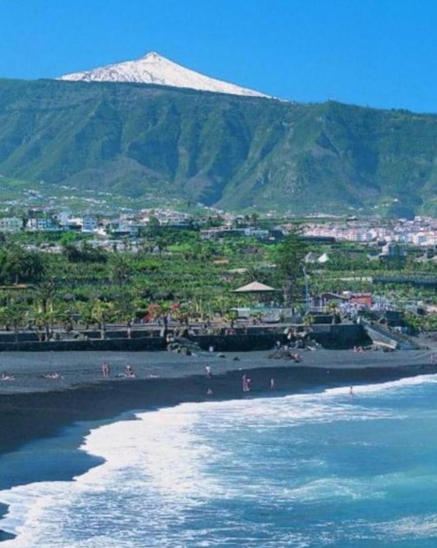Tradicional Casa Canaria Con Piscina Y Vistas Al Teide Icod De Los Vinos Exterior foto